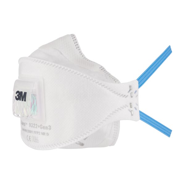 3M™ Aura™ Partikelmaske, FFP2, mit Ventil 9322+Gen3