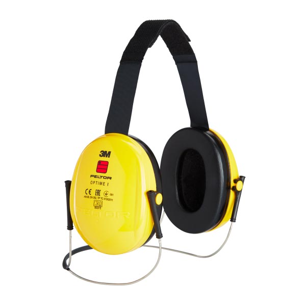 3M™ PELTOR™ Optime™ I Kapselgehörschützer, gelb, Nackenbügel, H510B-403-GU 3M™ PELTOR™ Optime™ I Kapselgehörschützer, gelb, Nackenbügel, H510B-403-GU