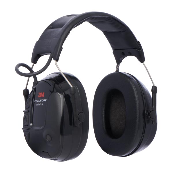 Headset 3M™ PELTOR™ ProTac™ III, 26 dB, schlanke Schalen, schwarz, Kopfbügel, MT13H220A Headset 3M™ PELTOR™ ProTac™ III, 26 dB, schlanke Schalen, schwarz, Kopfbügel, MT13H220A