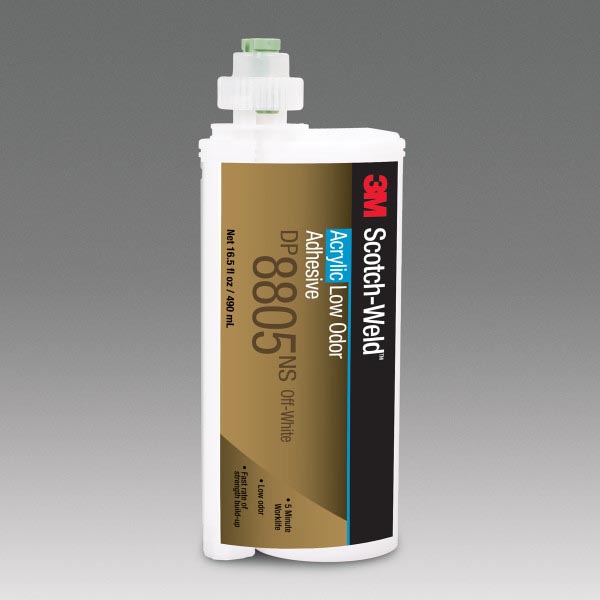 3M™ Scotch-Weld™ 2-Komponenten Konstruktionsklebstoff auf Acrylatbasis DP8805NS, Grün, 490 ml