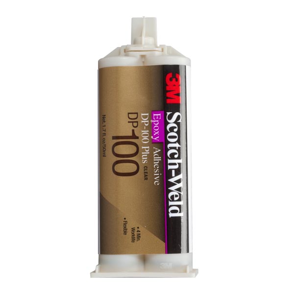 3M™ Scotch-Weld™ 2-Komponenten-Konstruktionsklebstoff auf Epoxidharzbasis DP100 Plus, Transparent, 200 ml 3M™ Scotch-Weld™ 2-Komponenten-Konstruktionsklebstoff auf Epoxidharzbasis DP100 Plus, Transparent, 200 ml