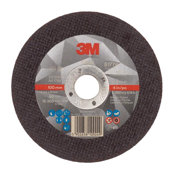 3M™ Silver Trennscheibe, T41, 100 mm x 1,3 mm x 16 mm