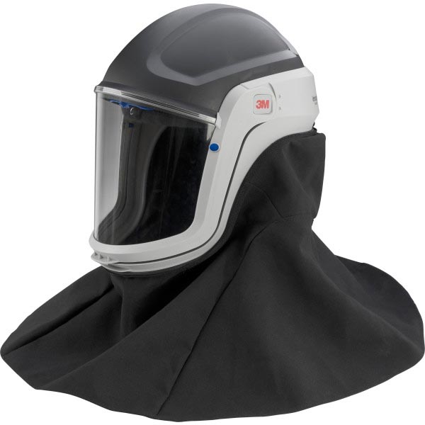 3M™ Versaflo™ Helm mit schwer entflammbarer Hals- und Schulterabdeckung M-407
