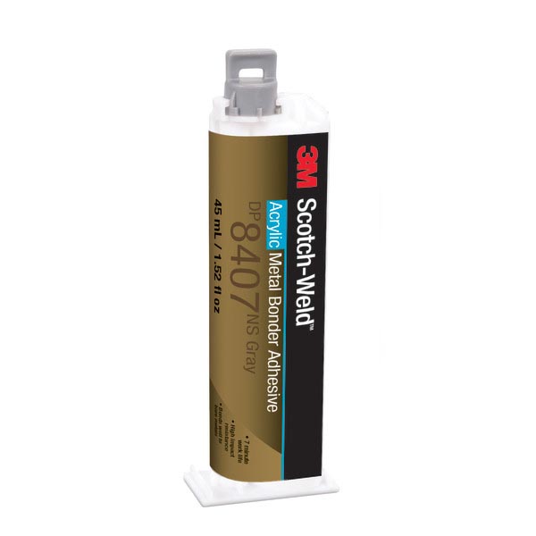 3M™ Scotch-Weld™ 2-Komponenten Konstruktionsklebstoff auf Acrylatbasis DP8407NS, Grau, 490 ml