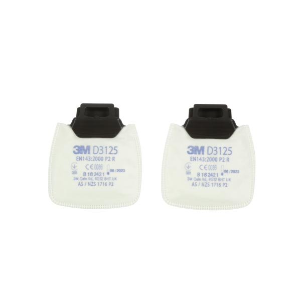 3M™ Secure Click™ Partikelfilter, P2 R D3125