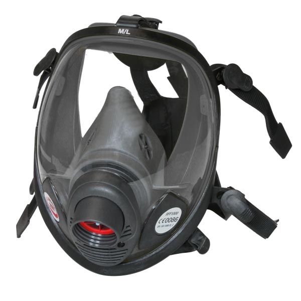 3M™ Vollmaske mit Filteranschluss an der Vorderseite FF-603F, groß, 4 pro Packung 3M™ Vollmaske mit Filteranschluss an der Vorderseite FF-603F, groß, 4 pro Packung