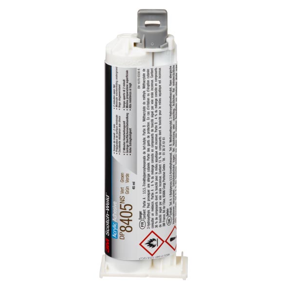 3M™ Scotch-Weld™ 2-Komponenten-Konstruktionsklebstoff auf Acrylatbasis DP8405NS, Grün, 45 ml 3M™ Scotch-Weld™ 2-Komponenten-Konstruktionsklebstoff auf Acrylatbasis DP8405NS, Grün, 45 ml