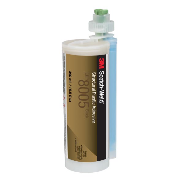 3M™ Scotch-Weld™ 2-Komponenten-Konstruktionsklebstoff auf Acrylatbasis DP8005 Schwarz, 45ml