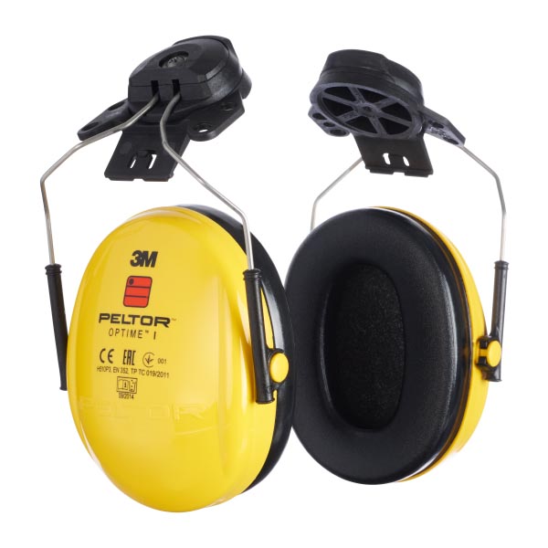 3M™ PELTOR™ Optime™ I Kapselgehörschützer, gelb, Helmbefestigung, H510P3E-405-GU 3M™ PELTOR™ Optime™ I Kapselgehörschützer, gelb, Helmbefestigung, H510P3E-405-GU