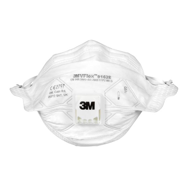 3M™ VFlex™ Partikelmaske, FFP2, mit Ventil, 9162E 3M™ VFlex™ Partikelmaske, FFP2, mit Ventil, 9162E