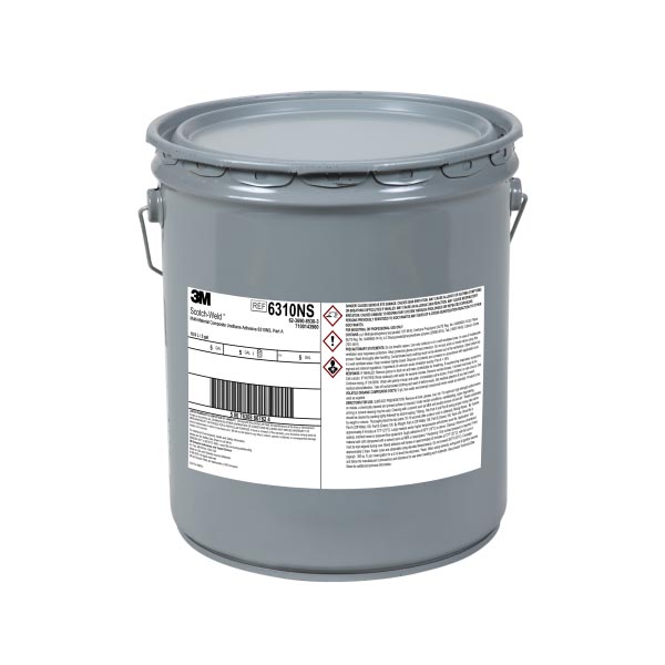 3M™ Scotch-Weld™ 2-Komponenten-Konstruktionsklebstoff auf Polyurethanbasis DP6310NS, Grün, 18.9 L, Teil B 3M™ Scotch-Weld™ 2-Komponenten-Konstruktionsklebstoff auf Polyurethanbasis DP6310NS, Grün, 18.9 L, Teil B