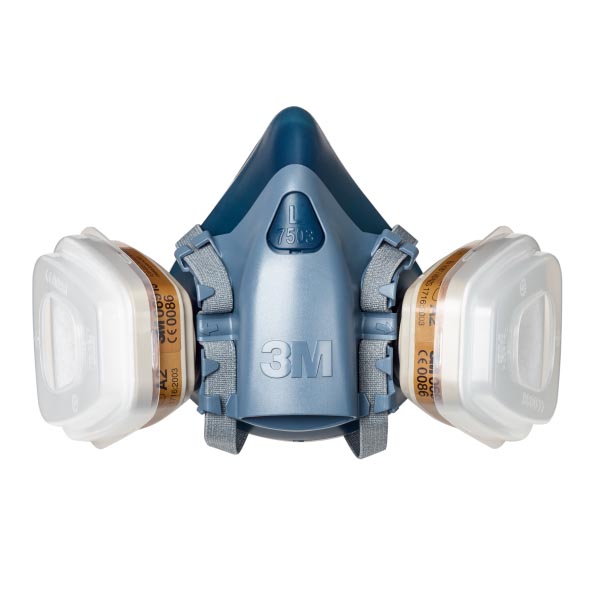 3M™ Mehrweg-Atemschutz Halbmasken-Set, A2P3 R Filter, mittelgroße Maske 50733