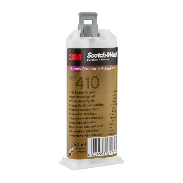 3M™ Scotch-Weld™ 2-Komponenten-Konstruktionsklebstoff auf Epoxidharzbasis DP410, Beige, 50 ml 3M™ Scotch-Weld™ 2-Komponenten-Konstruktionsklebstoff auf Epoxidharzbasis DP410, Beige, 50 ml