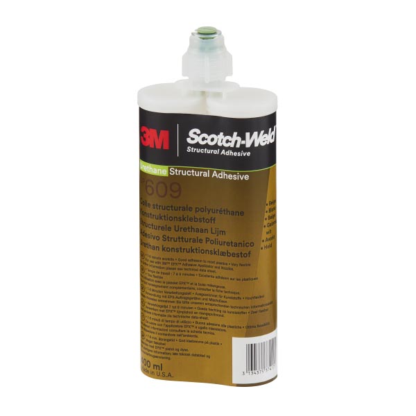 3M™ Scotch-Weld™ 2-Komponenten-Konstruktionsklebstoff auf Polyurethanbasis DP609, Beige, 400 ml 3M™ Scotch-Weld™ 2-Komponenten-Konstruktionsklebstoff auf Polyurethanbasis DP609, Beige, 400 ml