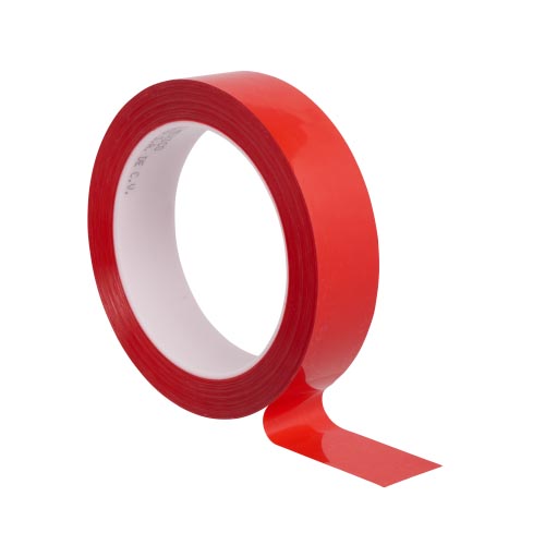 3M™ Polyesterklebeband 850, Rot, 2,5 mm x 33 m, 0.05 mm 3M™ Polyesterklebeband 850, Rot, 2,5 mm x 33 m, 0.05 mm