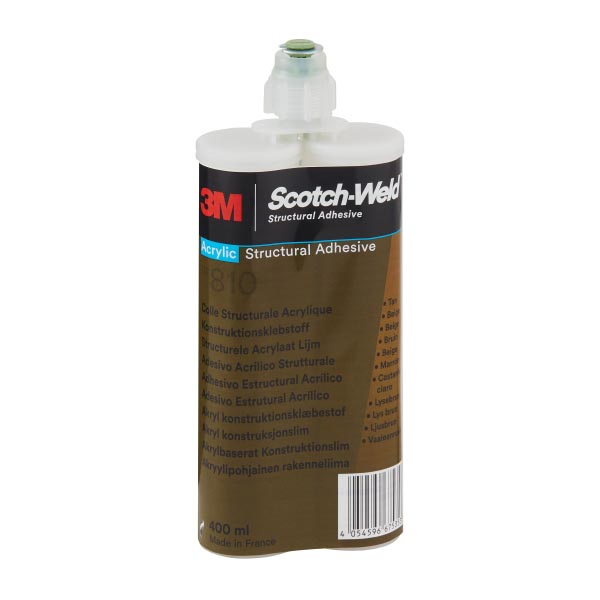 3M™ Scotch-Weld™ 2-Komponenten-Konstruktionsklebstoff auf Acrylatbasis DP810, Grün, 400 ml 3M™ Scotch-Weld™ 2-Komponenten-Konstruktionsklebstoff auf Acrylatbasis DP810, Grün, 400 ml