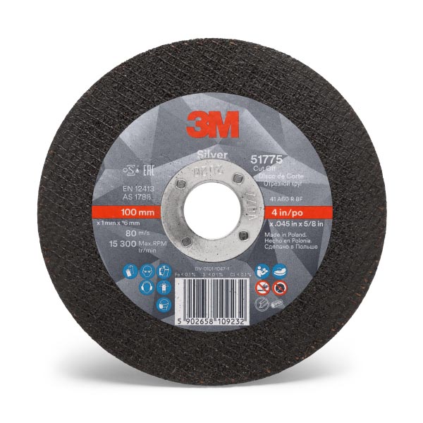 3M™ Silver Trennscheibe, T41, 100 mm x 1,0 mm x 16 mm