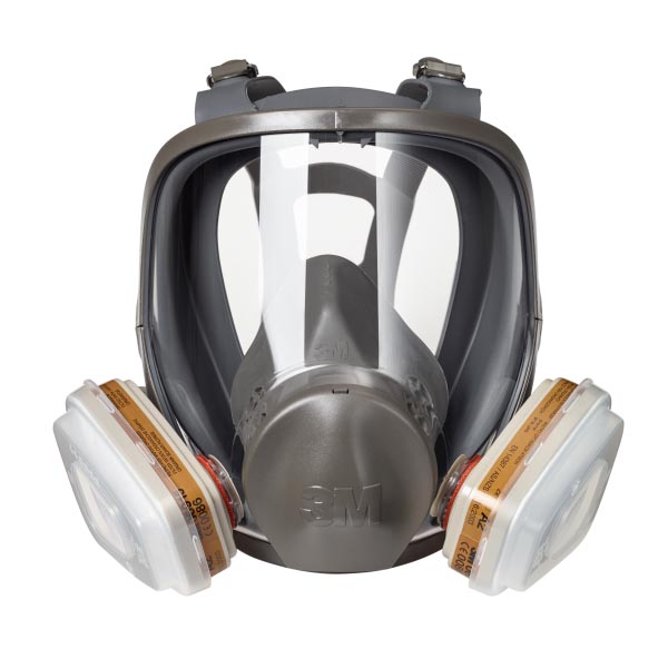 3M™ Mehrweg-Atemschutz-Vollmaske, A2P3 R Filter, große Maske 50649