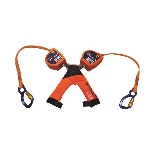 3M™ DBI-SALA® Nano-Lok™ Höhensicherungsgerät für Kanten, Doppelstrang, Gurtband, 2,4 m, 3101440