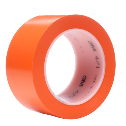 3M™ Weich-PVC-Klebeband 471, Orange, 50 mm x 33 m, 0.14 mm 3M™ Weich-PVC-Klebeband 471, Orange, 50 mm x 33 m, 0.14 mm