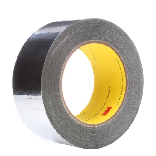 3M™ Aluminium-Glasgewebe-Klebeband 363, Silber, 51 mm x 33 m, 0.19 mm