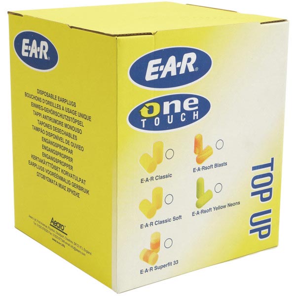 3M™ E-A-R™ Classic™ Gehörschutzstöpsel, Nachfülltüte, PD-01-009