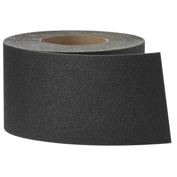 3M™ Extra Starker Anti-Rutschbelag, Schwarz, 100 mm x 20 m, 6 Rollen