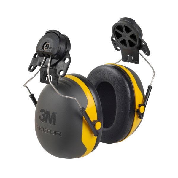 3M™ PELTOR™ Kapselgehörschützer, gelb, Helmbefestigung, X2P3 3M™ PELTOR™ Kapselgehörschützer, gelb, Helmbefestigung, X2P3