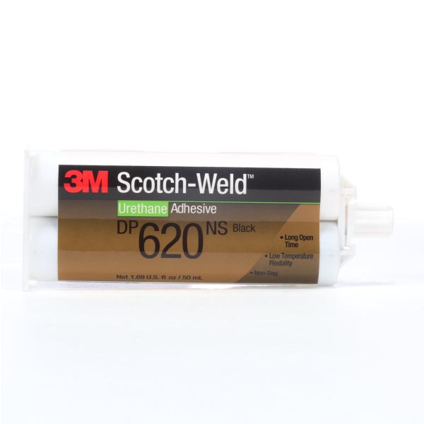 3M™ Scotch-Weld™ 2-Komponenten-Konstruktionsklebstoff auf Polyurethanbasis DP620NS, Schwarz, 48.5 ml 3M™ Scotch-Weld™ 2-Komponenten-Konstruktionsklebstoff auf Polyurethanbasis DP620NS, Schwarz, 48.5 ml