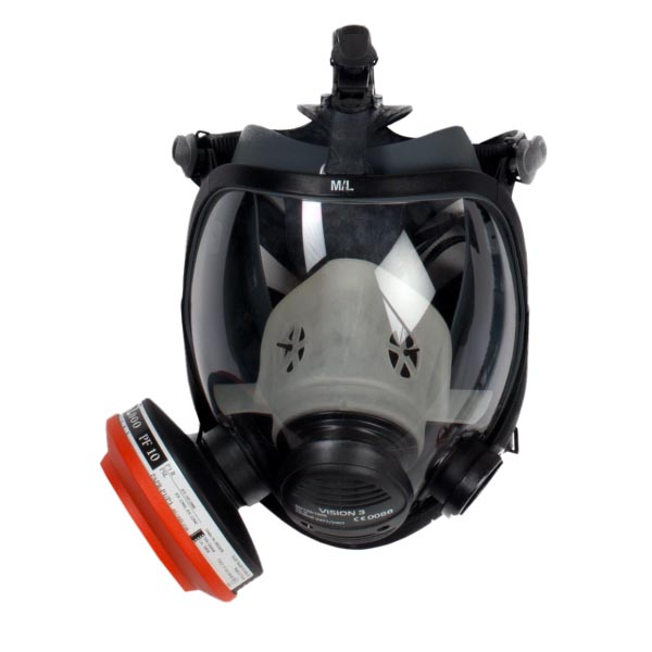 3M™ Vollmaske RAS-931-M für RAS-ASB, 4 pro Packung